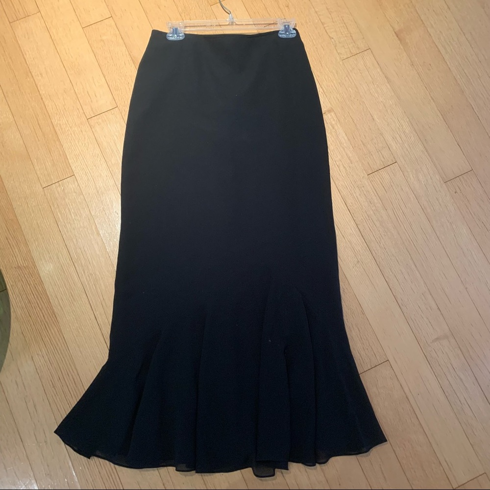 Women’s Long Black Skirt Size 8